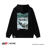 HYPE | Initial D Sliding Pullover Hoodie
