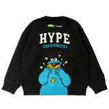 HYPE x SESAME STREET Junior Cookie Monster Crewneck