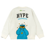 HYPE x SESAME STREET Junior Cookie Monster Crewneck