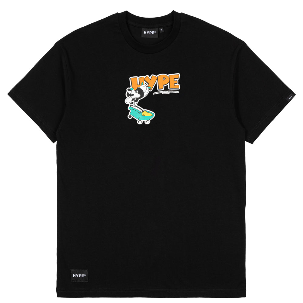 Seasonal Roller Coaster Tee | Black