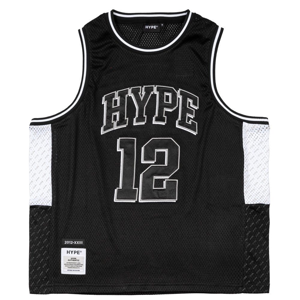 Capsule Rewind Capital Basketball Jersey | Black