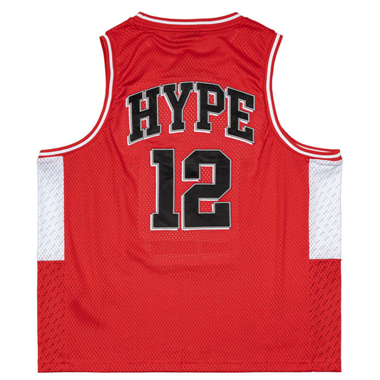 Capsule Rewind Capital Basketball Jersey | Red