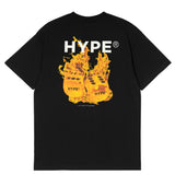 Seasonal Graphic Flame Dice Tee