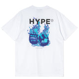 Seasonal Graphic Flame Dice Tee