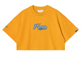 H. Champion Refitted Script Crop Top