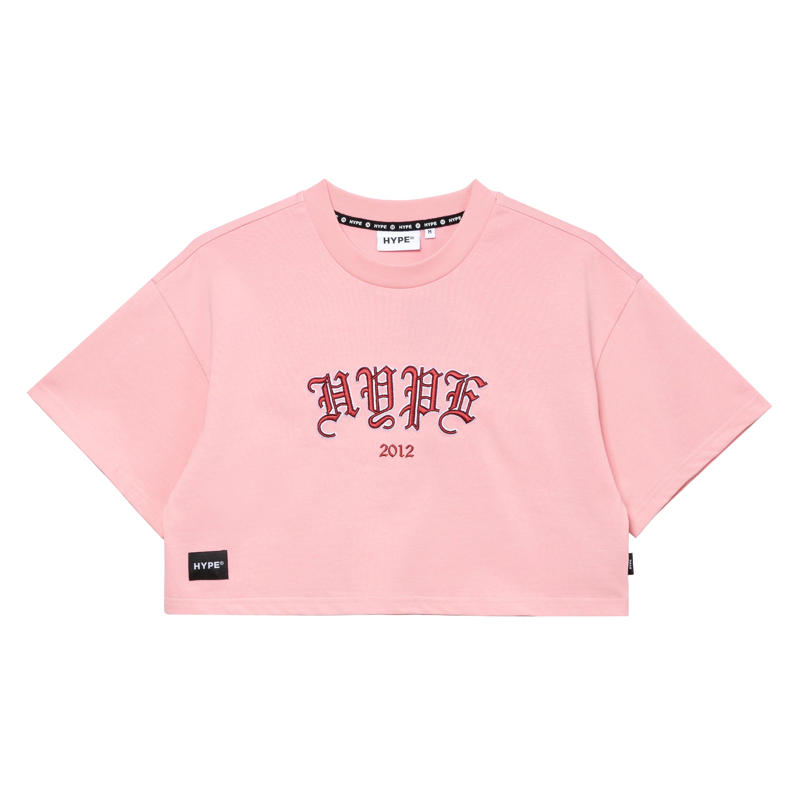 Hy Roop Top HYPE Old English Block Ladies Crop Top