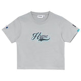 H.Champion Digital Fragments Ladies Crop Top