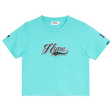 H.Champion Digital Fragments Ladies Crop Top