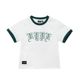 Junior Club Old English Ringer Tee