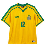 Golden Goal Canarinho V-Neck Soccer Jersey