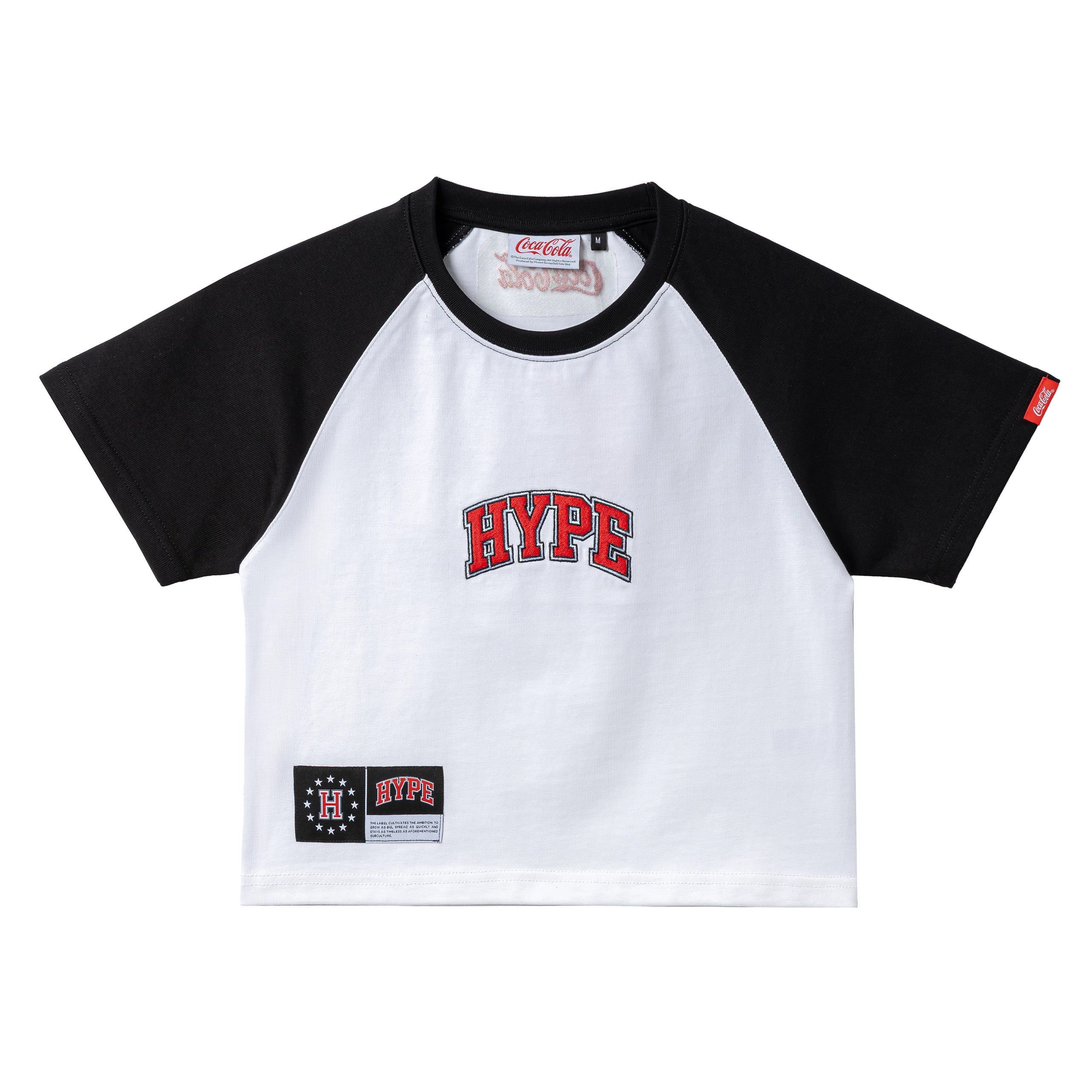 Hype HYPE | COCA-COLA Street Classic Crop Raglan Tee