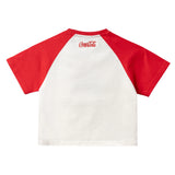 HYPE | COCA-COLA Street Classic Crop Raglan Tee