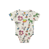 HYPE | Toy Story Junior Monogram Baby 
Bodysuit