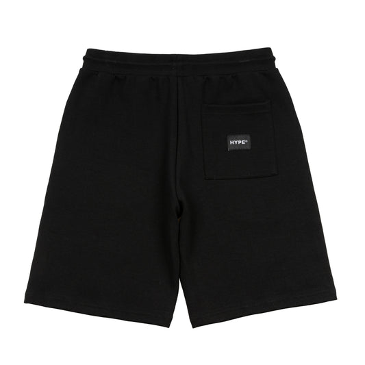 The Interlude Etched Sweatshort | Black