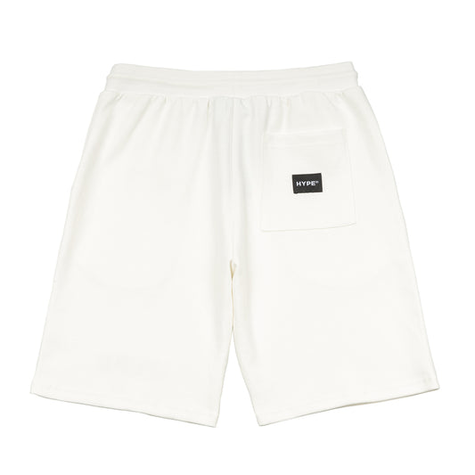 The Interlude Etched Sweatshort | Off White