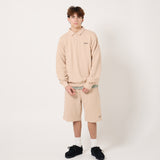 Seasonal Waffle Long Sleeve Polo