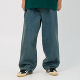 Wide Line Echo Denim Pant