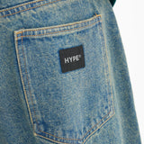 Wide Line Echo Denim Pant