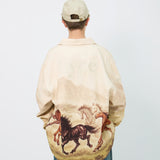 Seventh Sign Steed Printed Jacket
