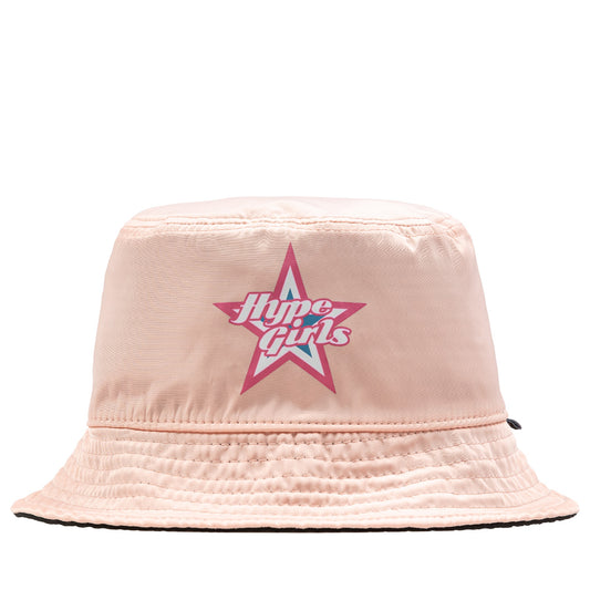 Hype Girl Lusty Bucket Hat | Black/Coral