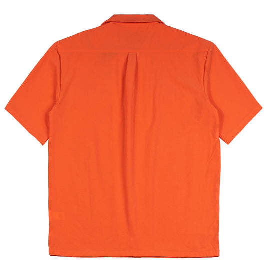Signature Open Collar Shirt | Citrus