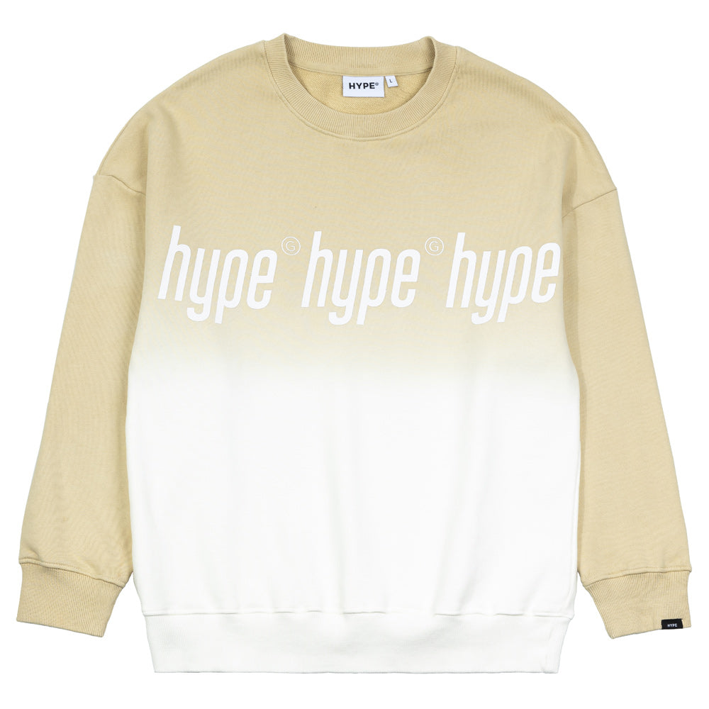 Hype Girl Brat Monogram Sweatshirt | Khaki