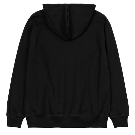 Signature Collegiate Pullover Hoodie | Black/Black