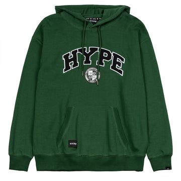 Signature Collegiate Pullover Hoodie | Green/Black