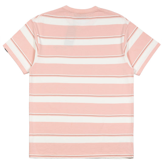 Signature Sierra Stripe Tee | Pink/White